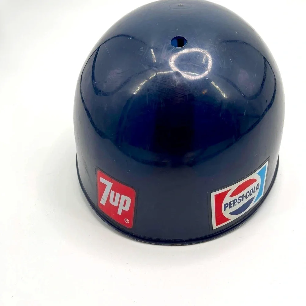 Vintage 1969 Collectible Baseball Helmet Pepsi 7up